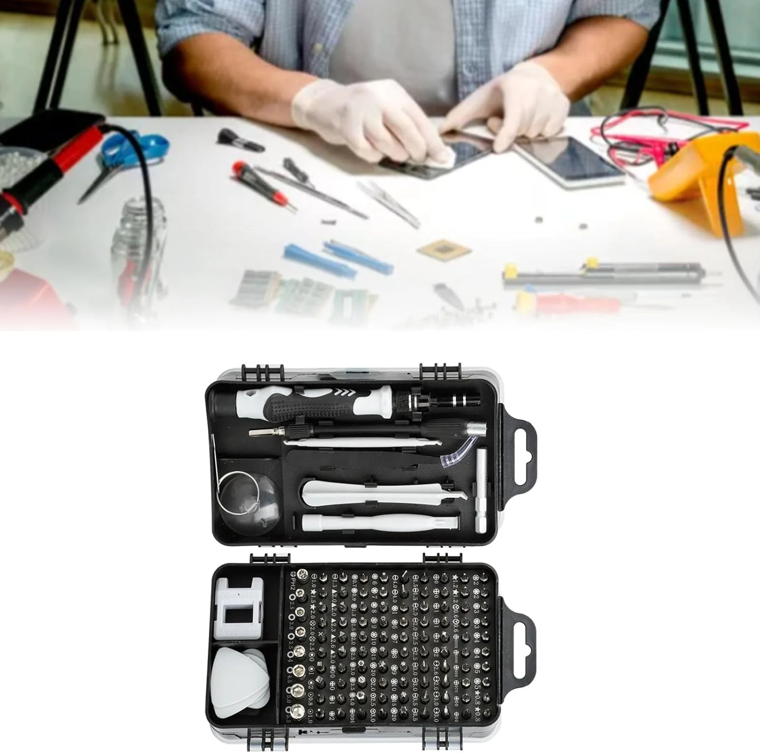 115-teiliges Schraubendreher-Set für präzise Reparaturen - Image 8