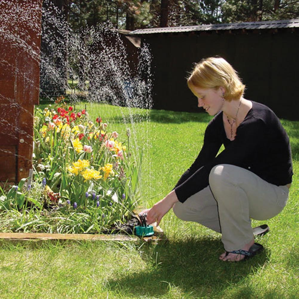 12-in-1 Gartenbewässerungssystem mit 360-Grad-Sprinkler - Image 3