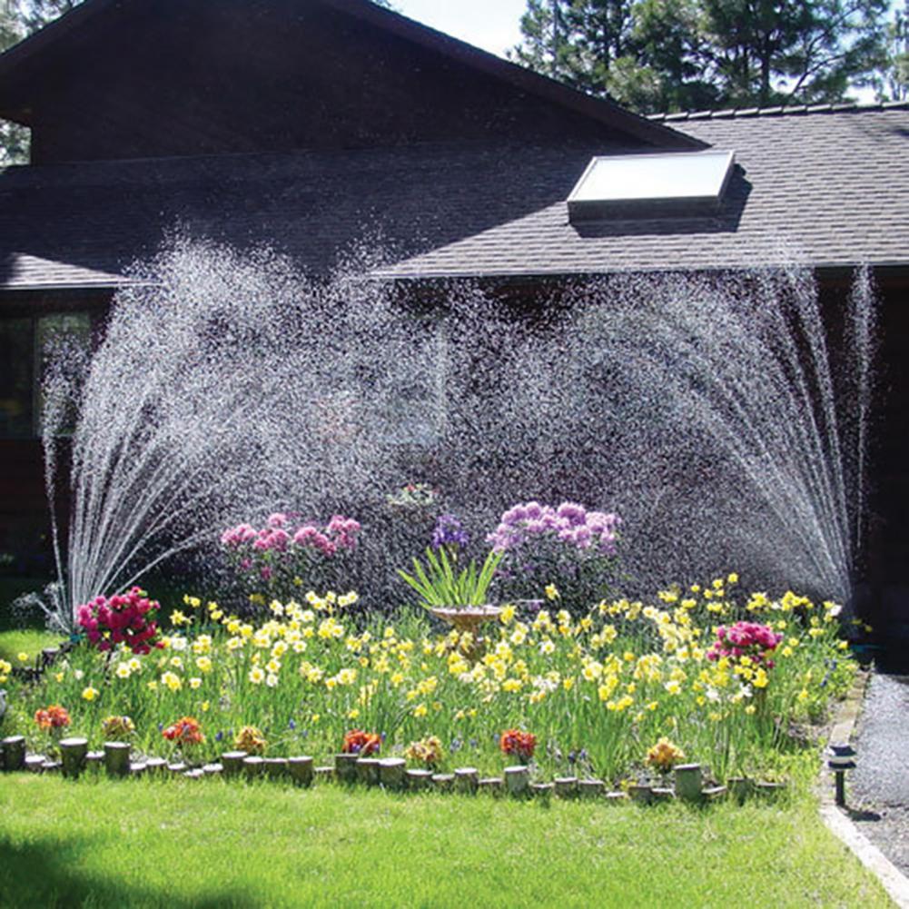 12-in-1 Gartenbewässerungssystem mit 360-Grad-Sprinkler - Image 4