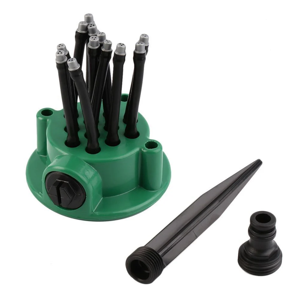 12-in-1 Gartenbewässerungssystem mit 360-Grad-Sprinkler - Image 7