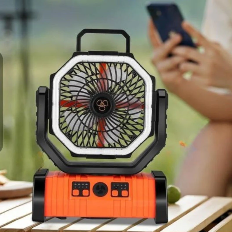 Airvexo 3-in-1 Ventilator mit LED-Licht und Fernbedienung - Image 4