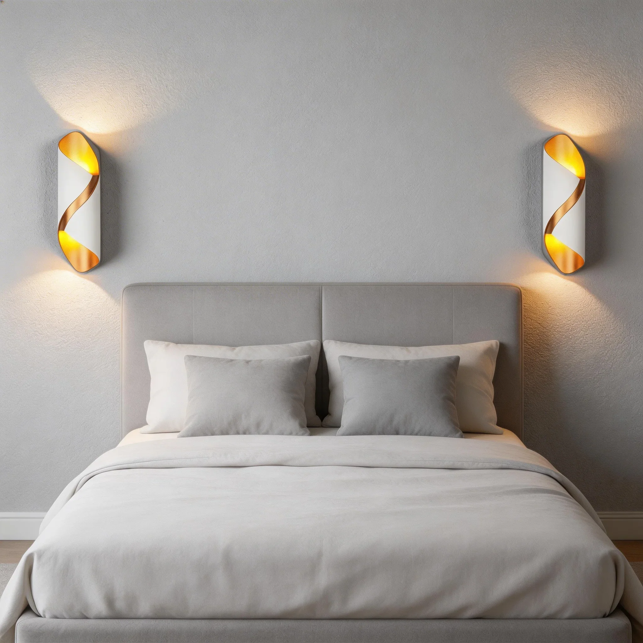 Arvion LED Wandleuchte Spiraldesign 6W Warmweiß Innen und Außen - Image 5