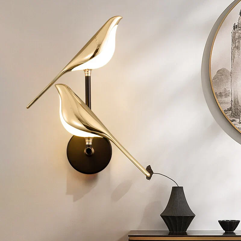 Aviora Wandlampe in Vogelform – LED Wandleuchte mit verstellbarer Lichtausrichtung - Image 2