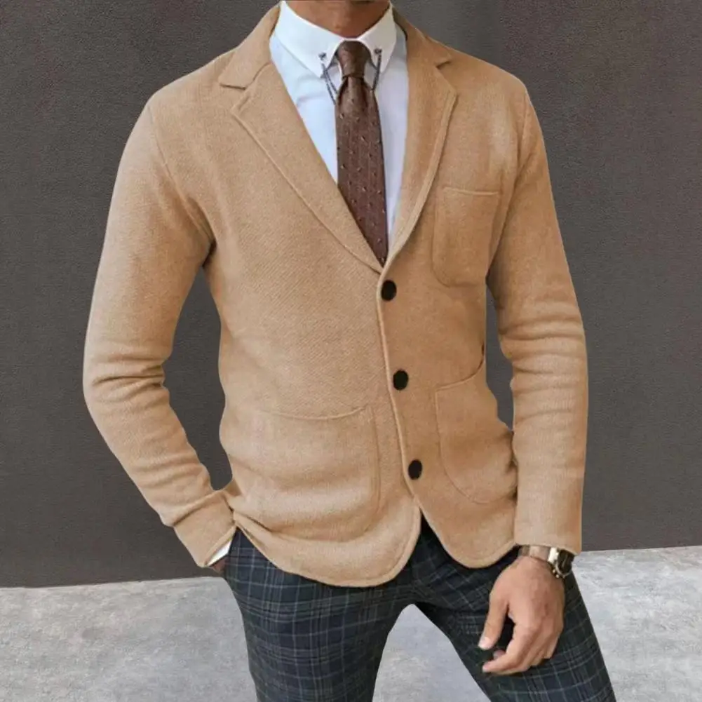 Bravento Herren-Blazer mit Revers und Einreiher - Image 3