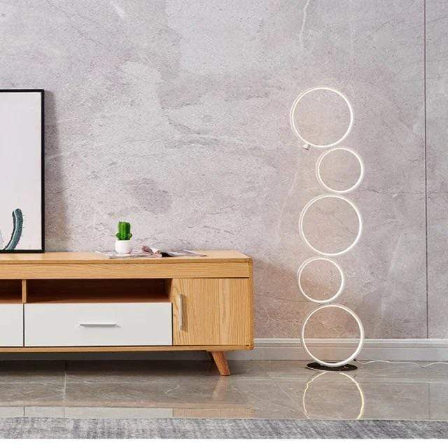 Cirvona LED-Stehleuchte mit Ringelement - Image 3