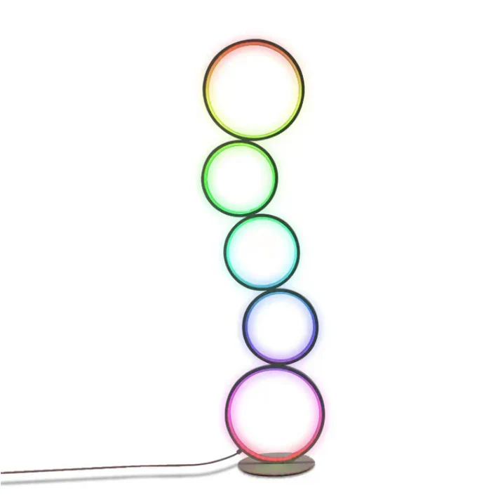 Cirvona LED-Stehleuchte mit Ringelement - Image 7