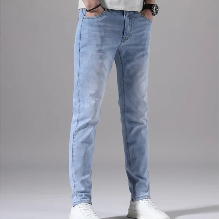 Denvaro Jeans mit schmaler Passform und Stretch – Freizeit Hose - Image 14