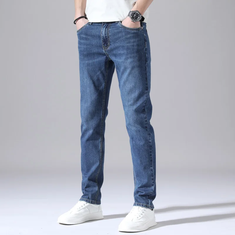 Denvaro Jeans mit schmaler Passform und Stretch – Freizeit Hose - Image 7