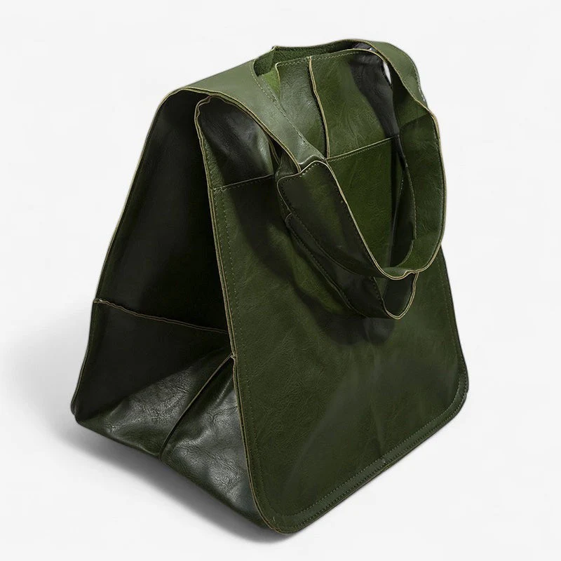 Elvara Handtasche aus Leder im Oversized Design mit mehreren Fächern und großem Innenraum - Image 3