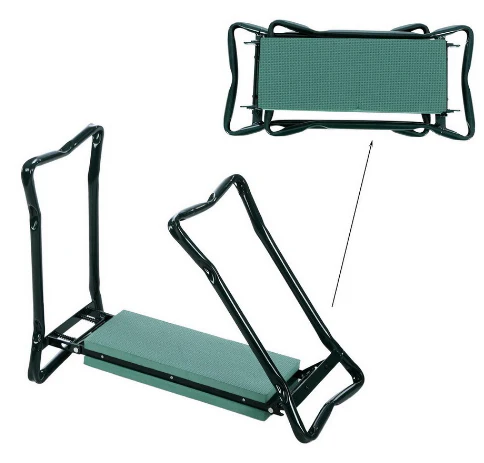 GardenMate Klapphocker mit Werkzeugtasche – Praktische Sitzhilfe für Gartenarbeiten - Image 7