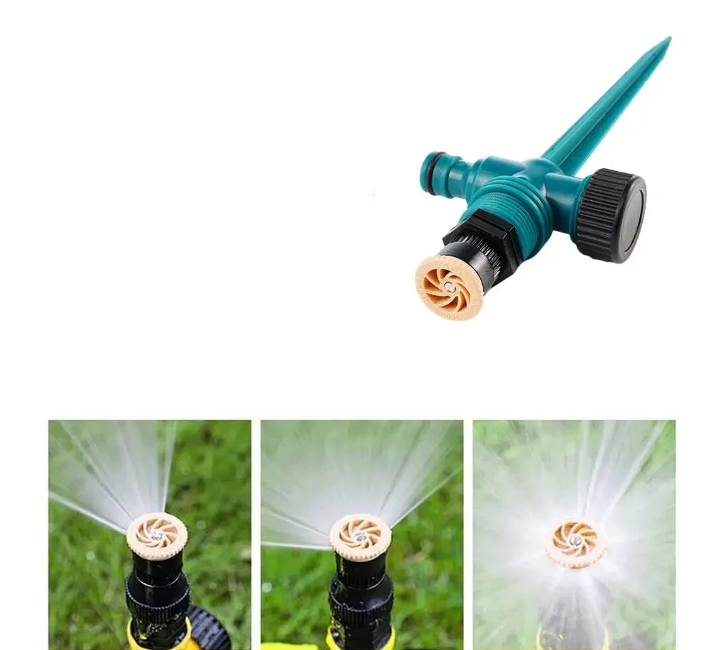 HydroSpin 360 Impact Sprinkler – Gartenregner mit Erdspieß - Image 4