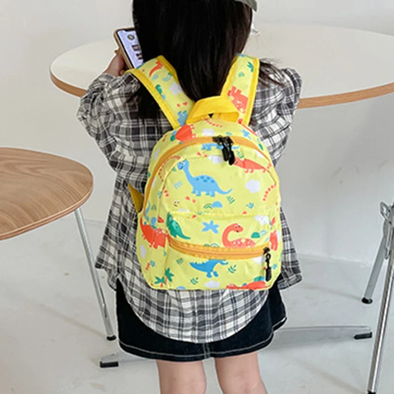 Kinder-Rucksack aus Nylon mit Dinosaurier-Motiv - Image 2