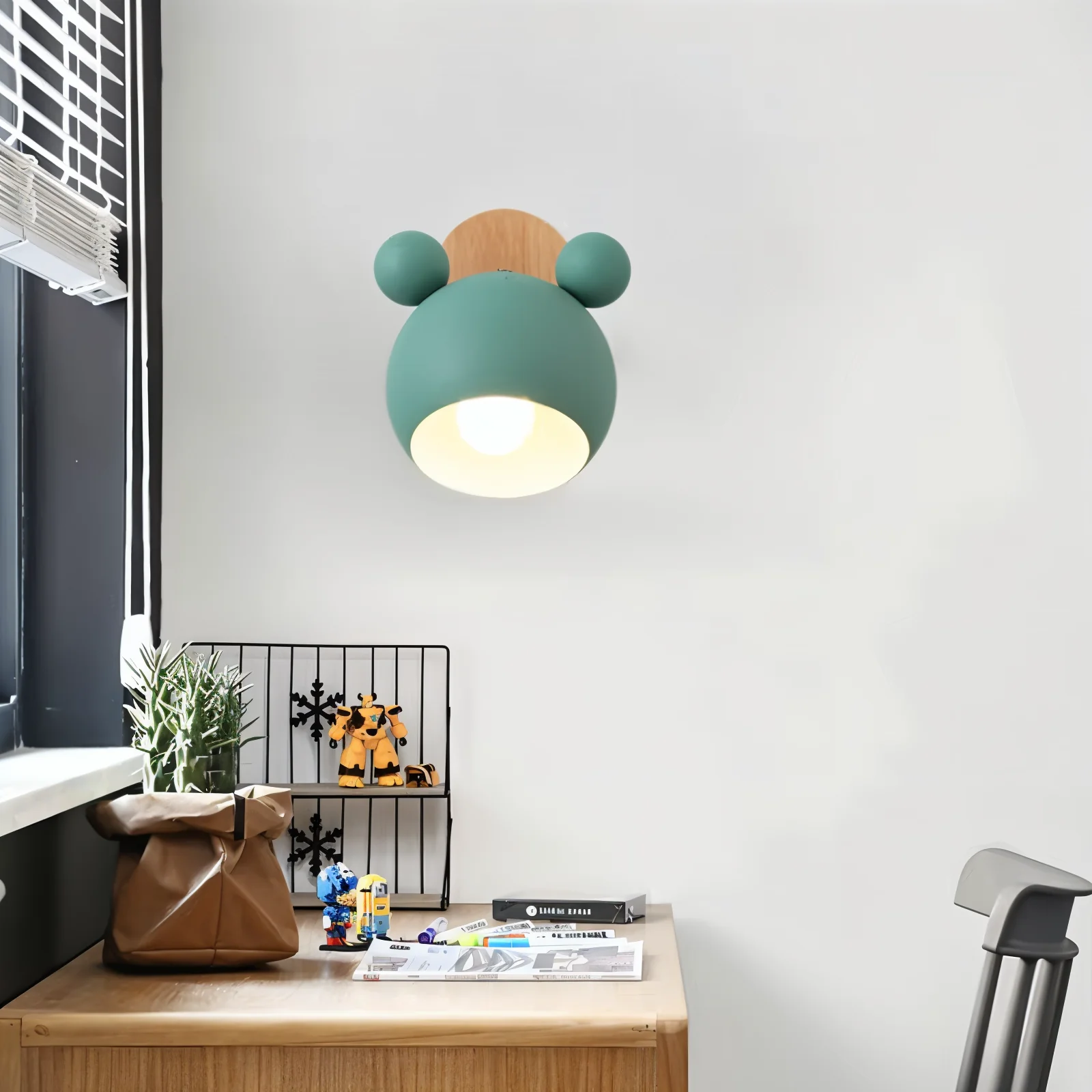 Kinder-Wandleuchte LuminiMaus – Verspieltes Licht für das Kinderzimmer - Image 2