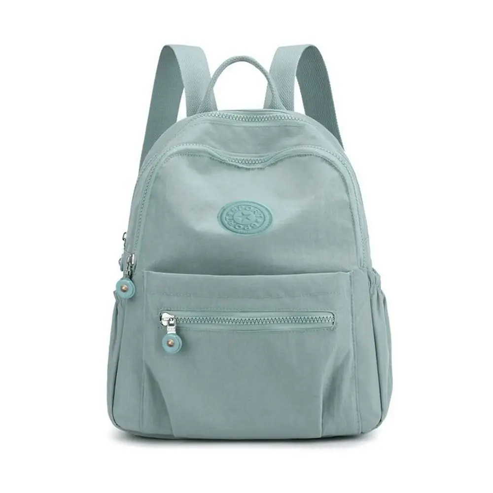 Kompakter Nylon-Rucksack mit Reißverschluss