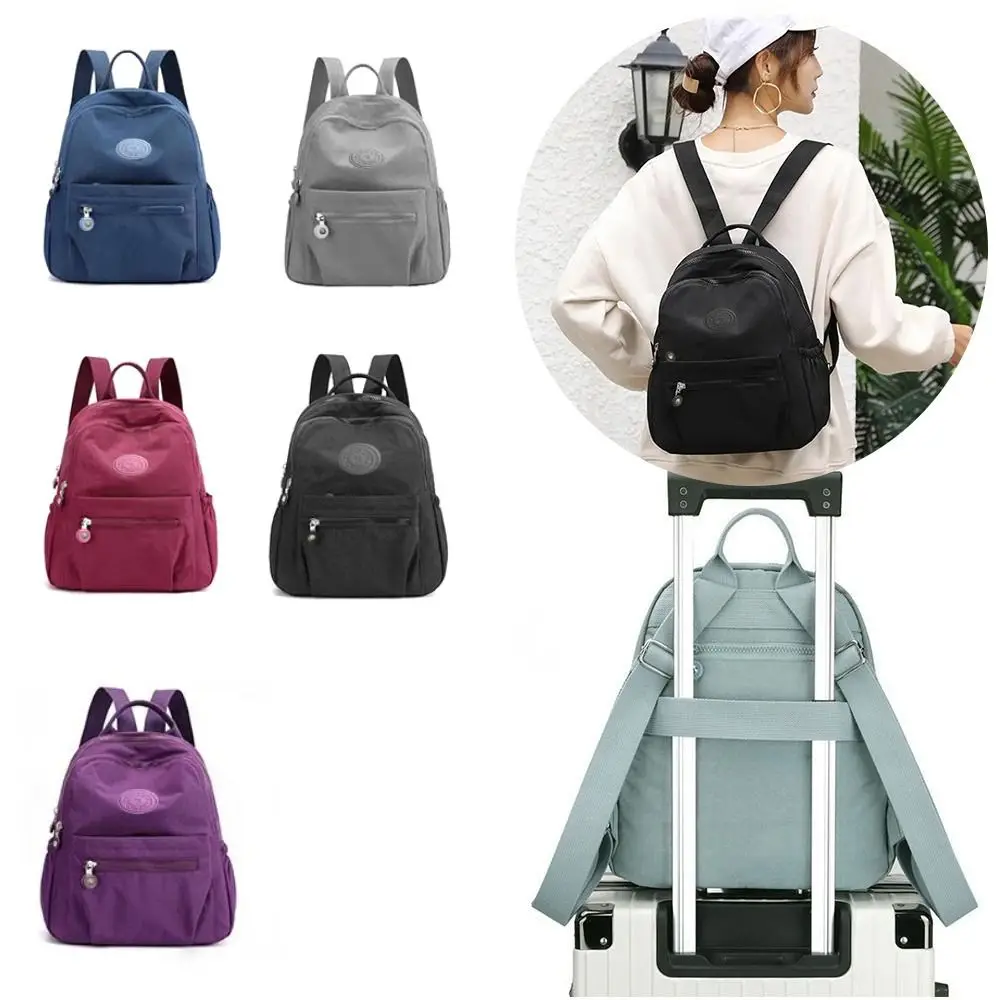 Kompakter Nylon-Rucksack mit Reißverschluss - Image 4