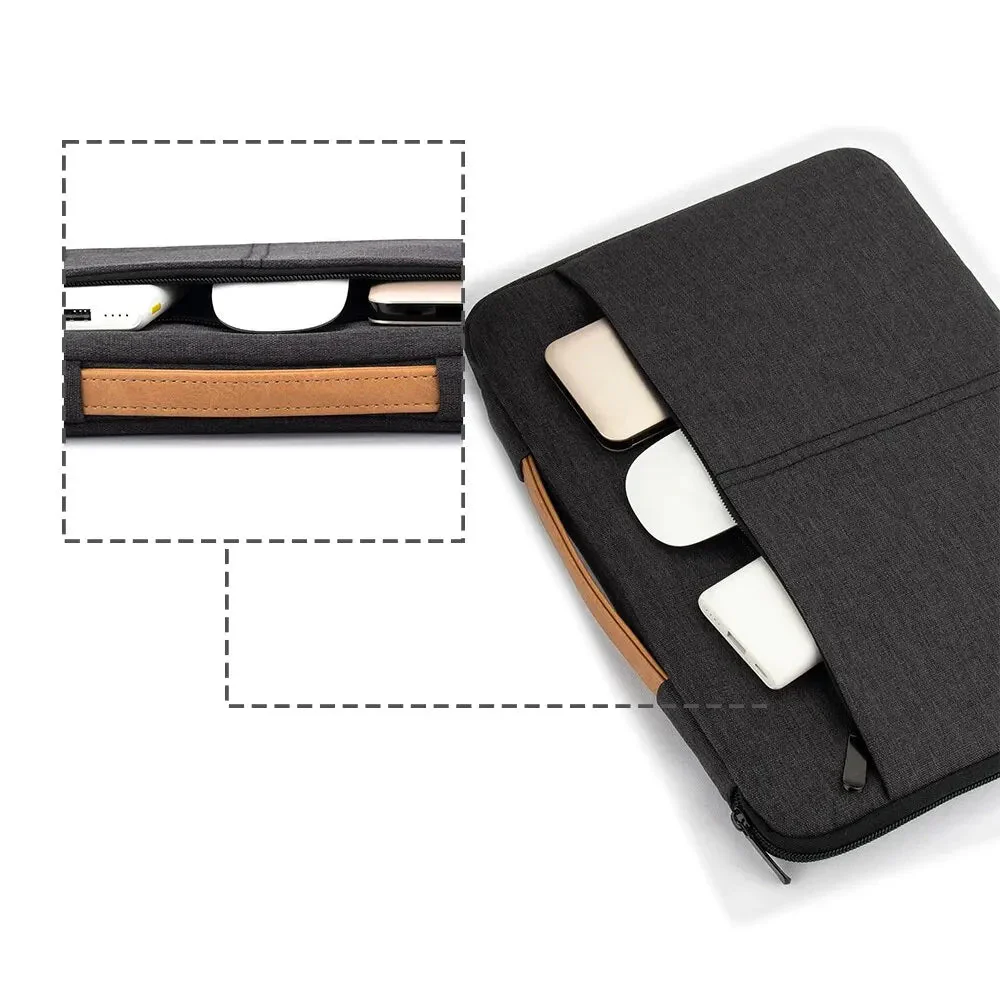 Laptop-Schutzhülle mit Reißverschluss für verschiedene Notebook-Größen - Image 6