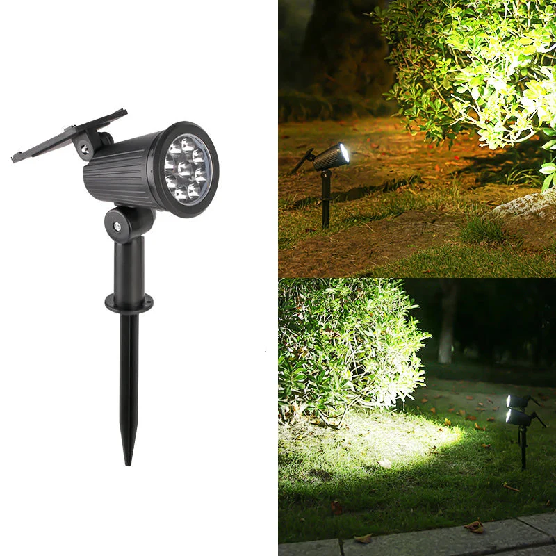 Luminara LED Solar Gartenstrahler mit Erdspieß und Farbmodus - Image 6
