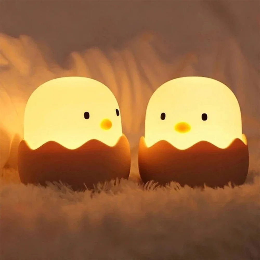 Lumini Kinder-Nachtlicht mit Farbwechsel – LED Lampe mit Touch-Bedienung und USB-Aufladung - Image 5
