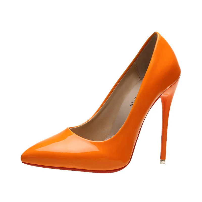 Lurevia Damen Pumps mit spitzer Form und 12 cm Absatz - Image 8