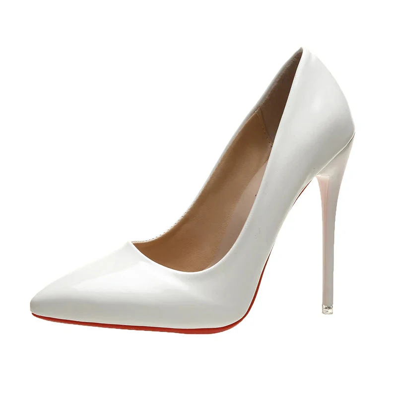Lurevia Damen Pumps mit spitzer Form und 12 cm Absatz - Image 9