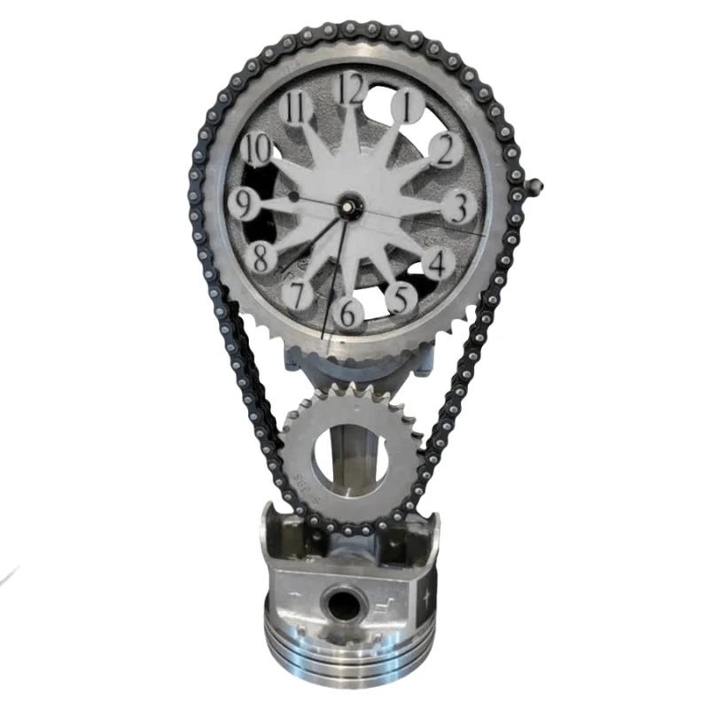 MechaTime – Wanduhr mit industriellem Zahnrad-Design - Image 4