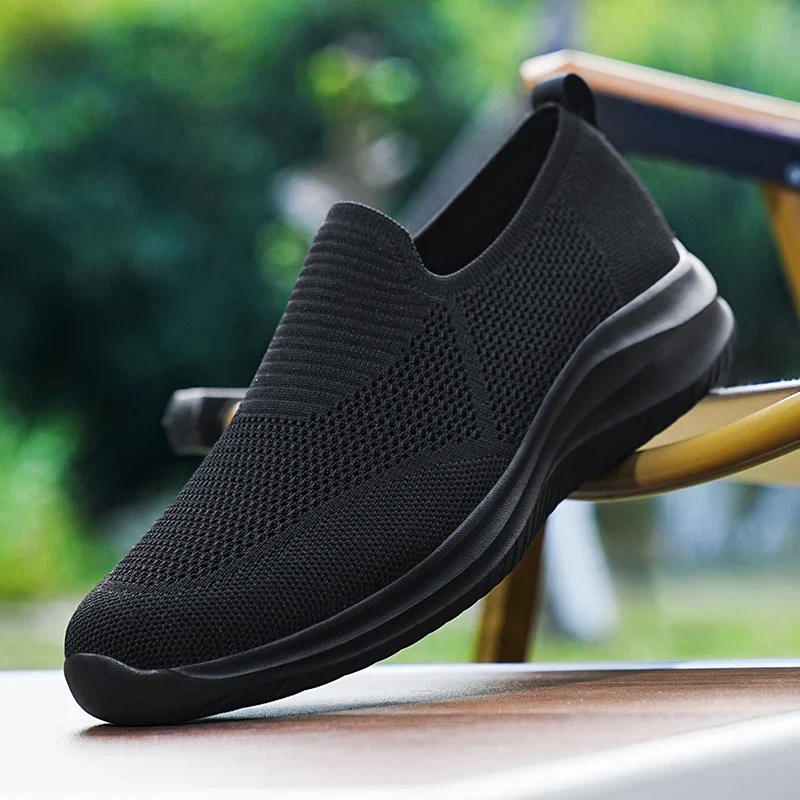 Meravon Herren Slip-On Sneaker mit atmungsaktivem Obermaterial - Image 2