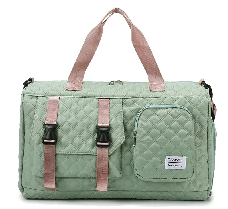 MoveLite Duffle Bag-Nylon-Reisetasche mit Reißverschluss und Schulterriemen