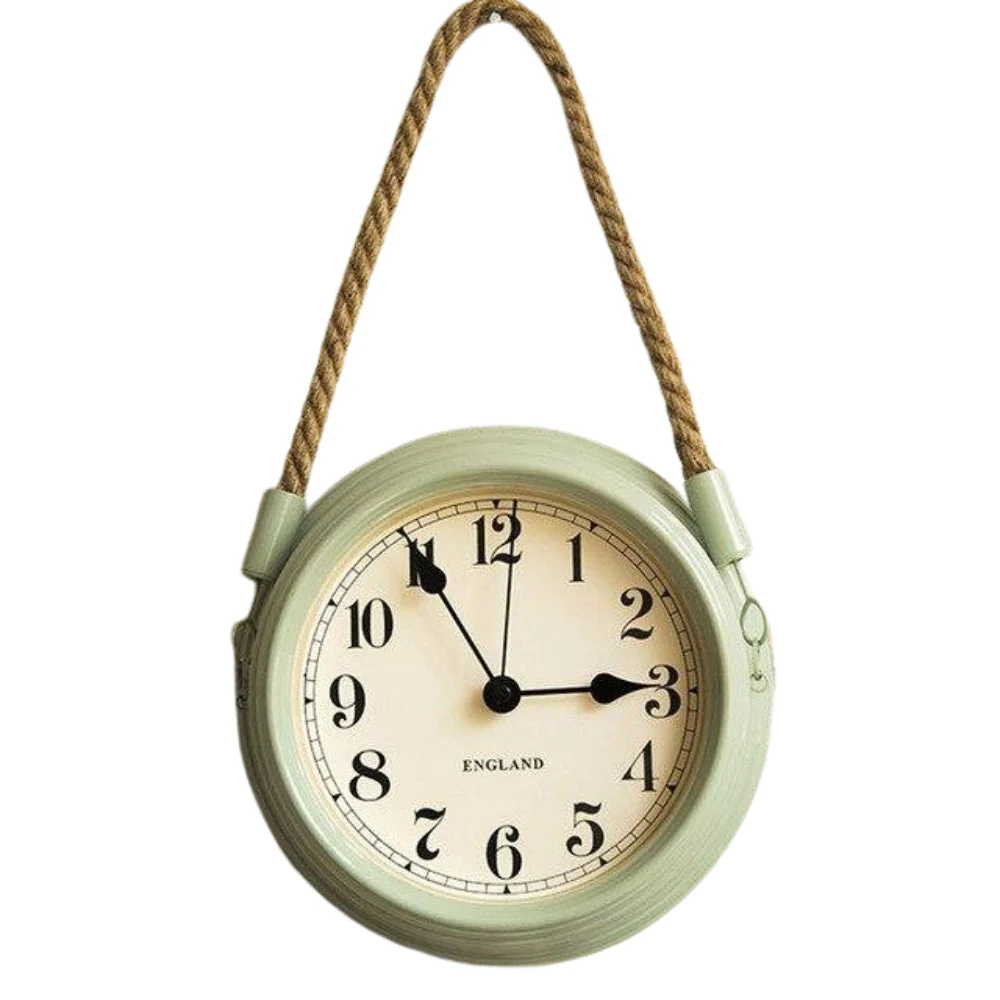 Norvian Wanduhr mit Quarzwerk und abgerundetem Design – dekorative Uhr - Image 2