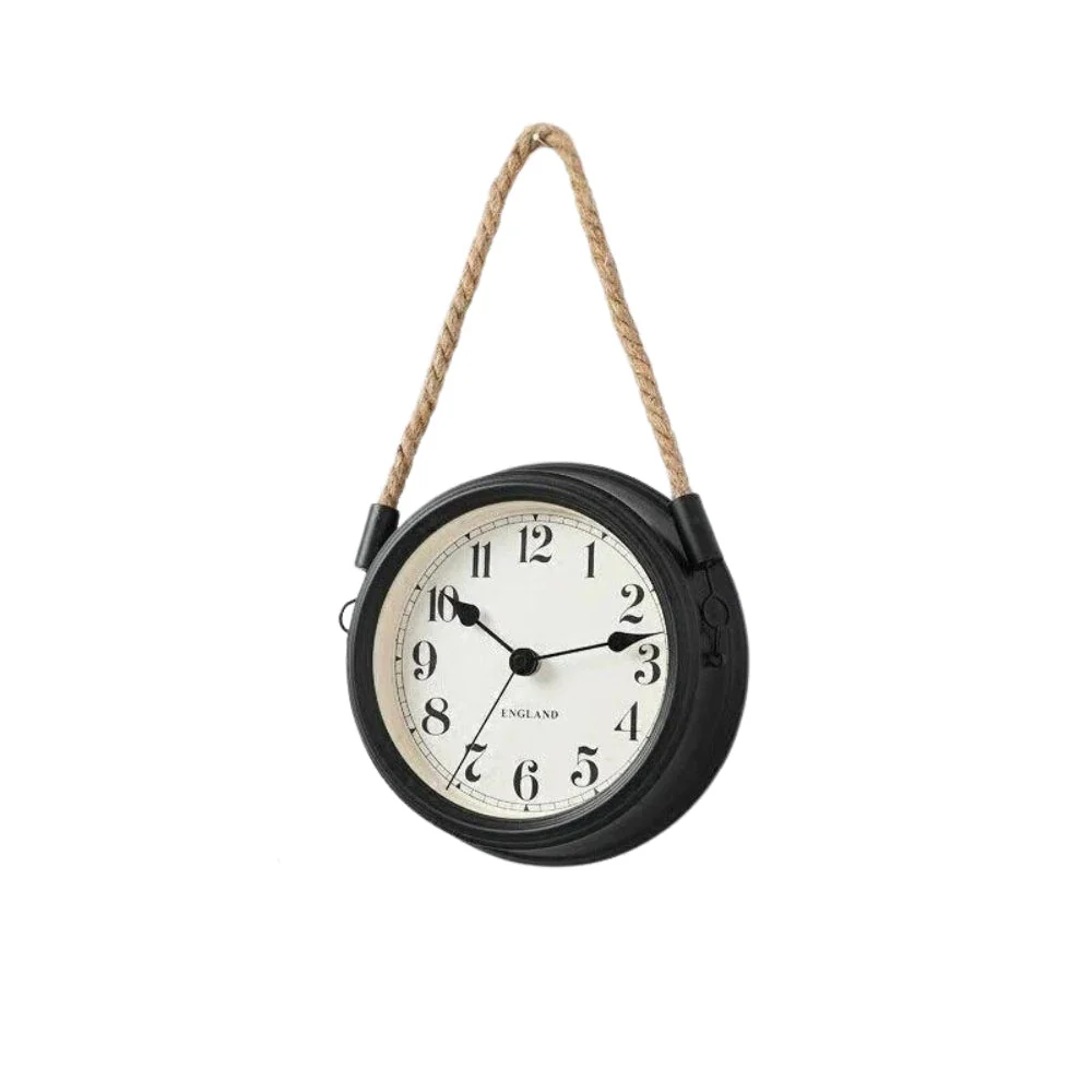 Norvian Wanduhr mit Quarzwerk und abgerundetem Design – dekorative Uhr - Image 3