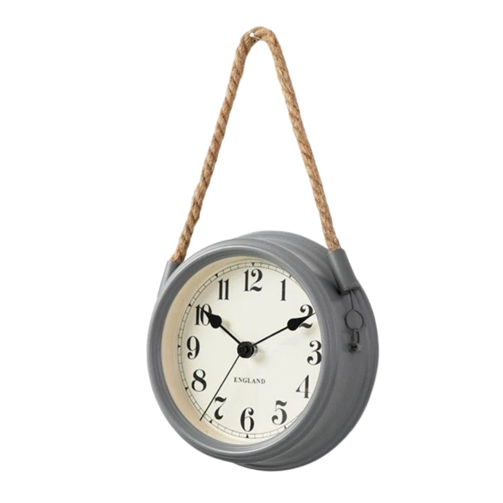 Norvian Wanduhr mit Quarzwerk und abgerundetem Design – dekorative Uhr - Image 4