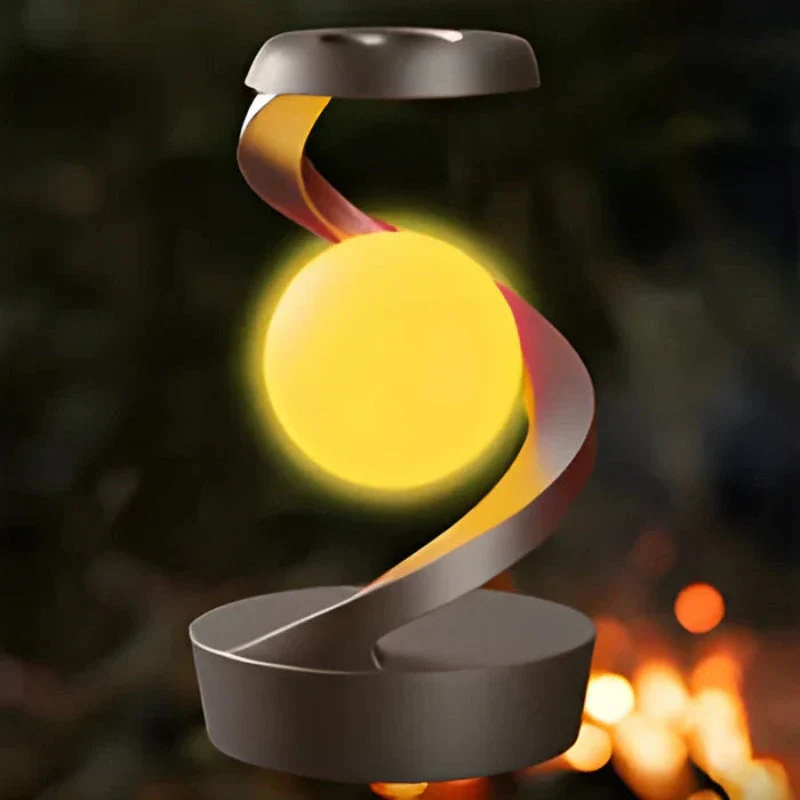 Orbito Schreibtischleuchte mit drehbarer Kugel – LED Tischlampe mit Ladefunktion für Smartphone - Image 3
