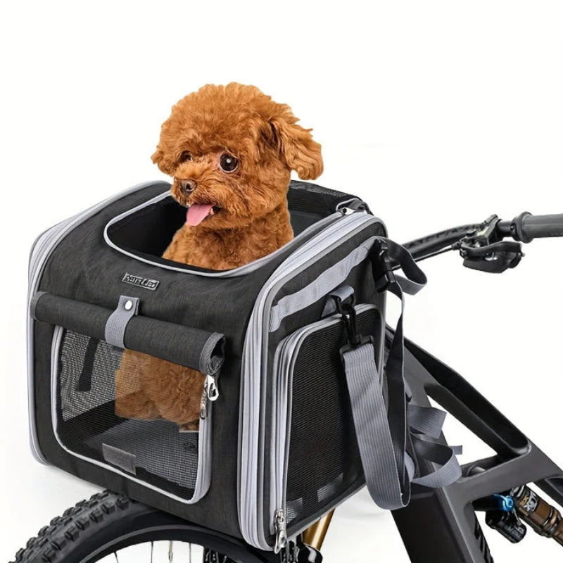 PetRida ausziehbarer Fahrradkorb für Haustiere - Image 5