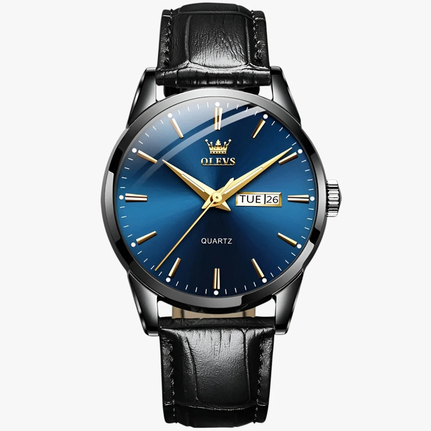 Ravello Herren Armbanduhr mit Lederarmband und Quarzwerk - Image 8