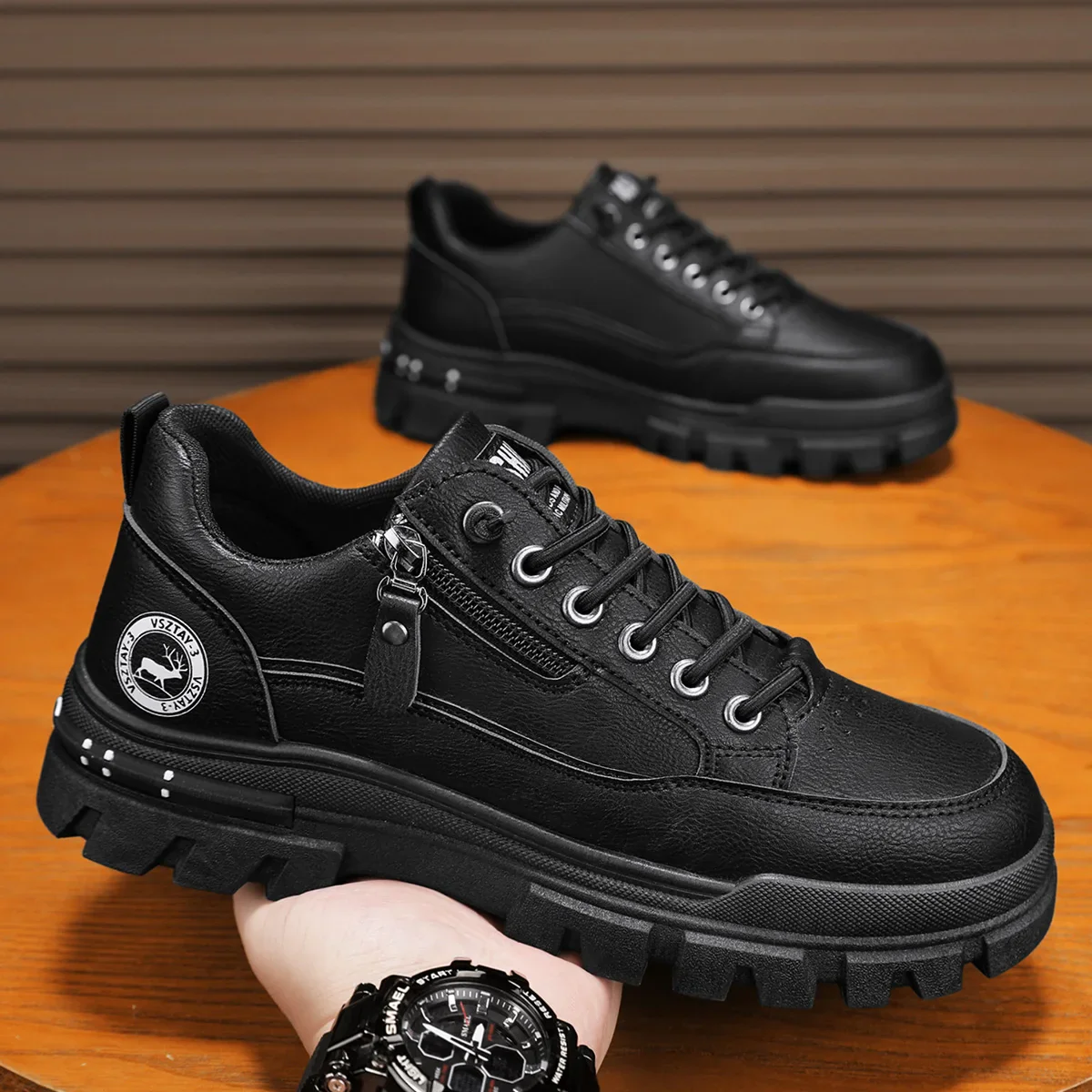 Ravento Herren-Freizeitschuhe mit Schnürung - Image 4