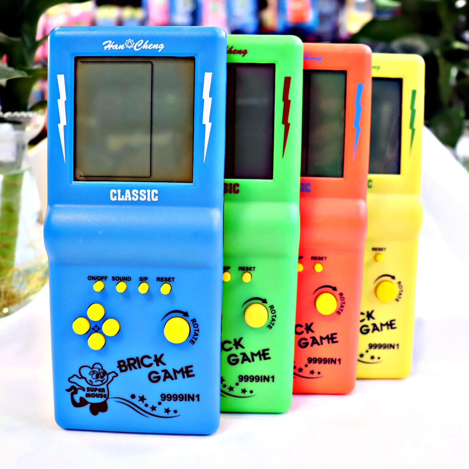 Retro Handheld Spielkonsole mit Puzzle-Spielen - Image 3