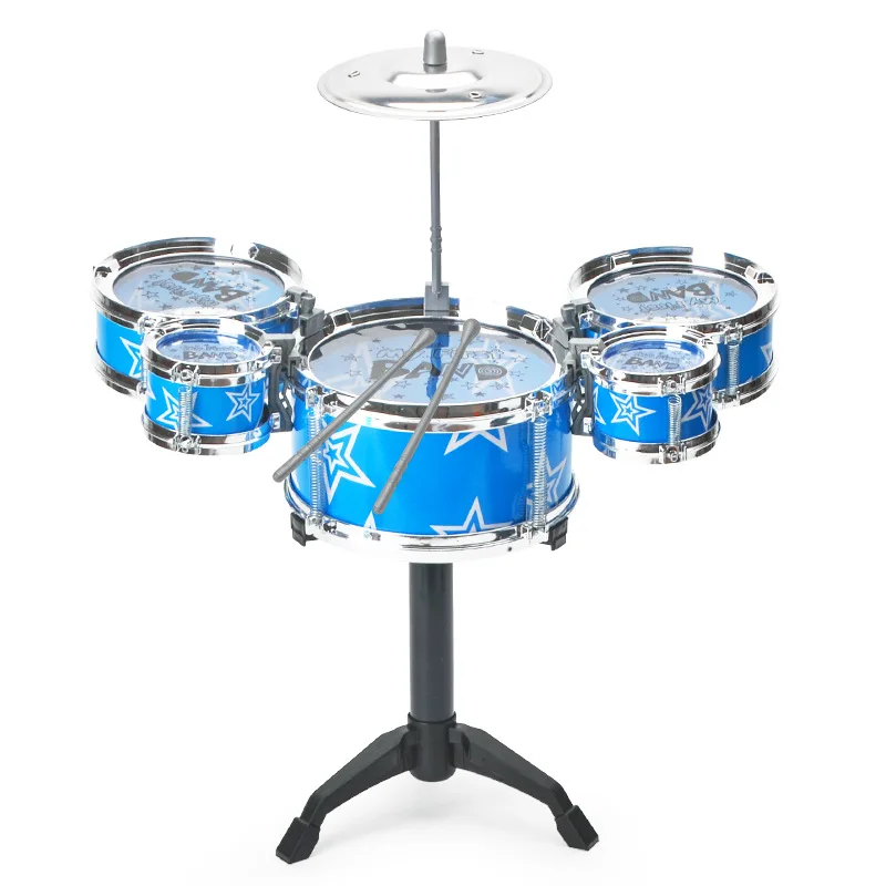 Ritmino Kinder-Schlagzeugset – Kunststoff-Schlagzeug für erste Rhythmusübungen - Image 4