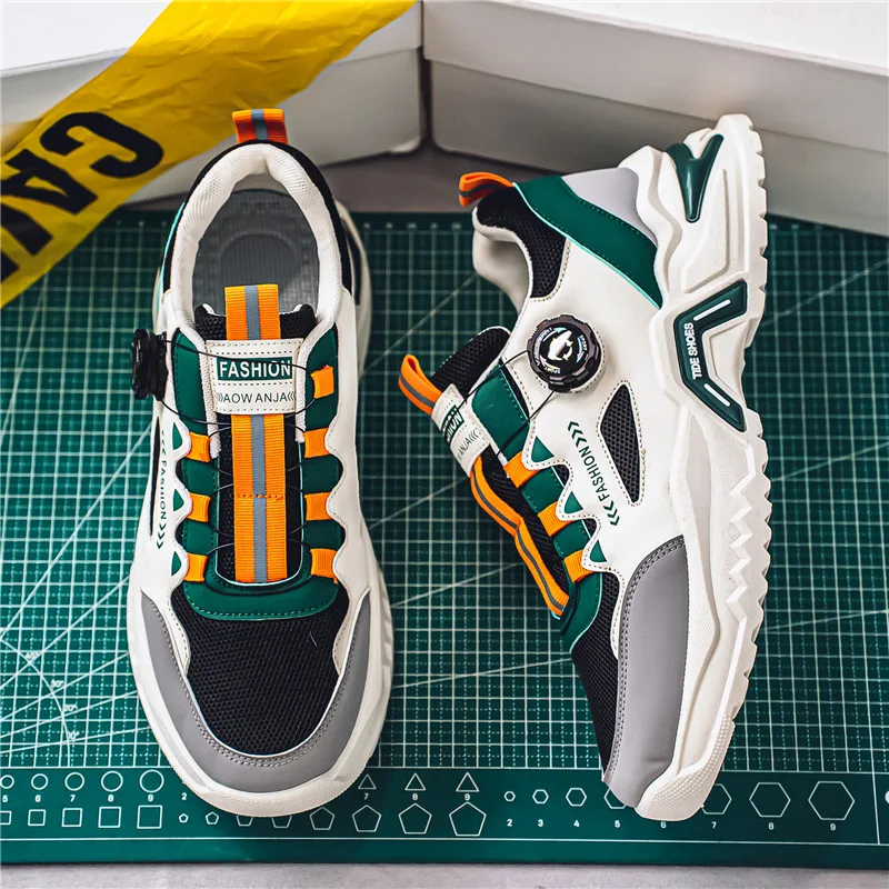 Rovento Herren Sneakers mit Drehverschluss und Mesh - Image 6