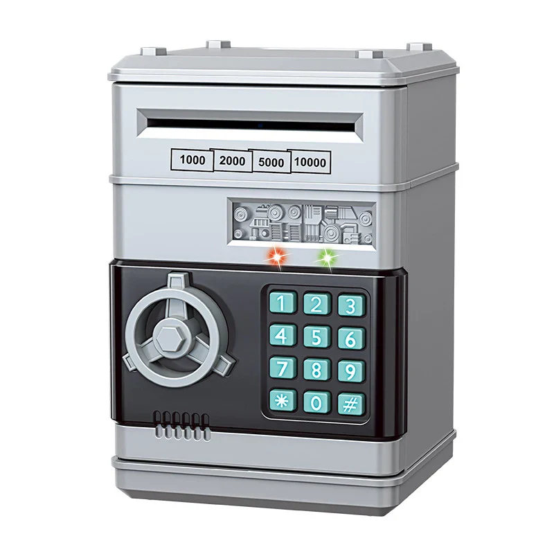 Saviora Mini-Tresor Sparbox mit Passwort und Münzfach - Image 5