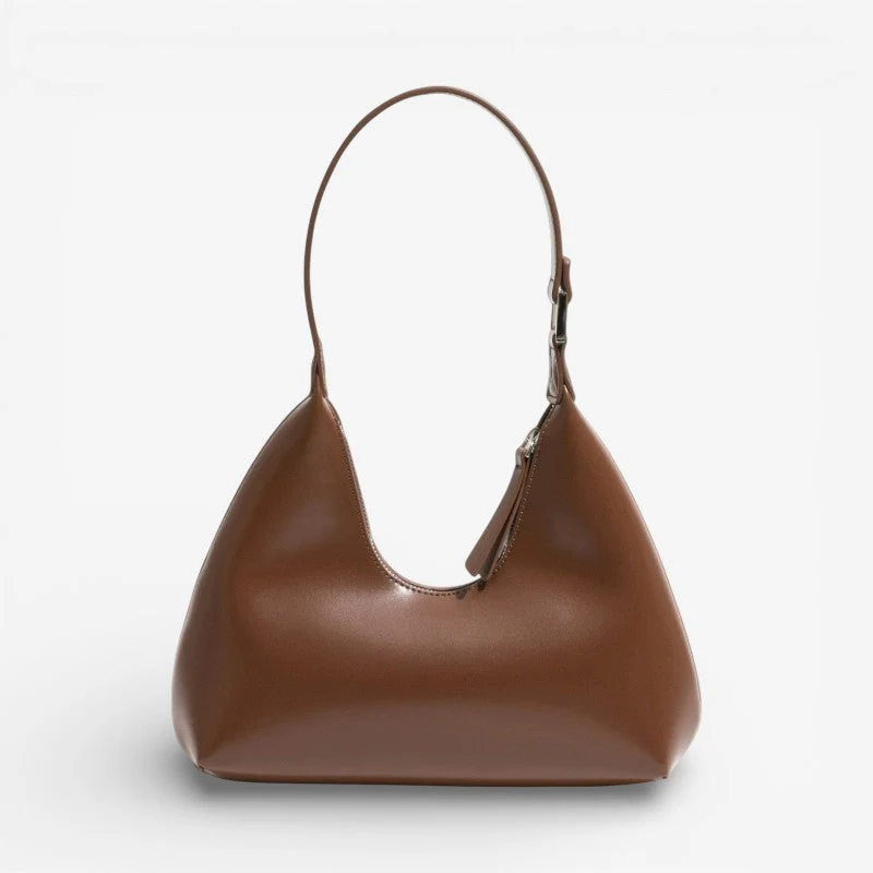 Selmira Schultertasche mit einfachem Gurt und Reißverschluss - Image 5