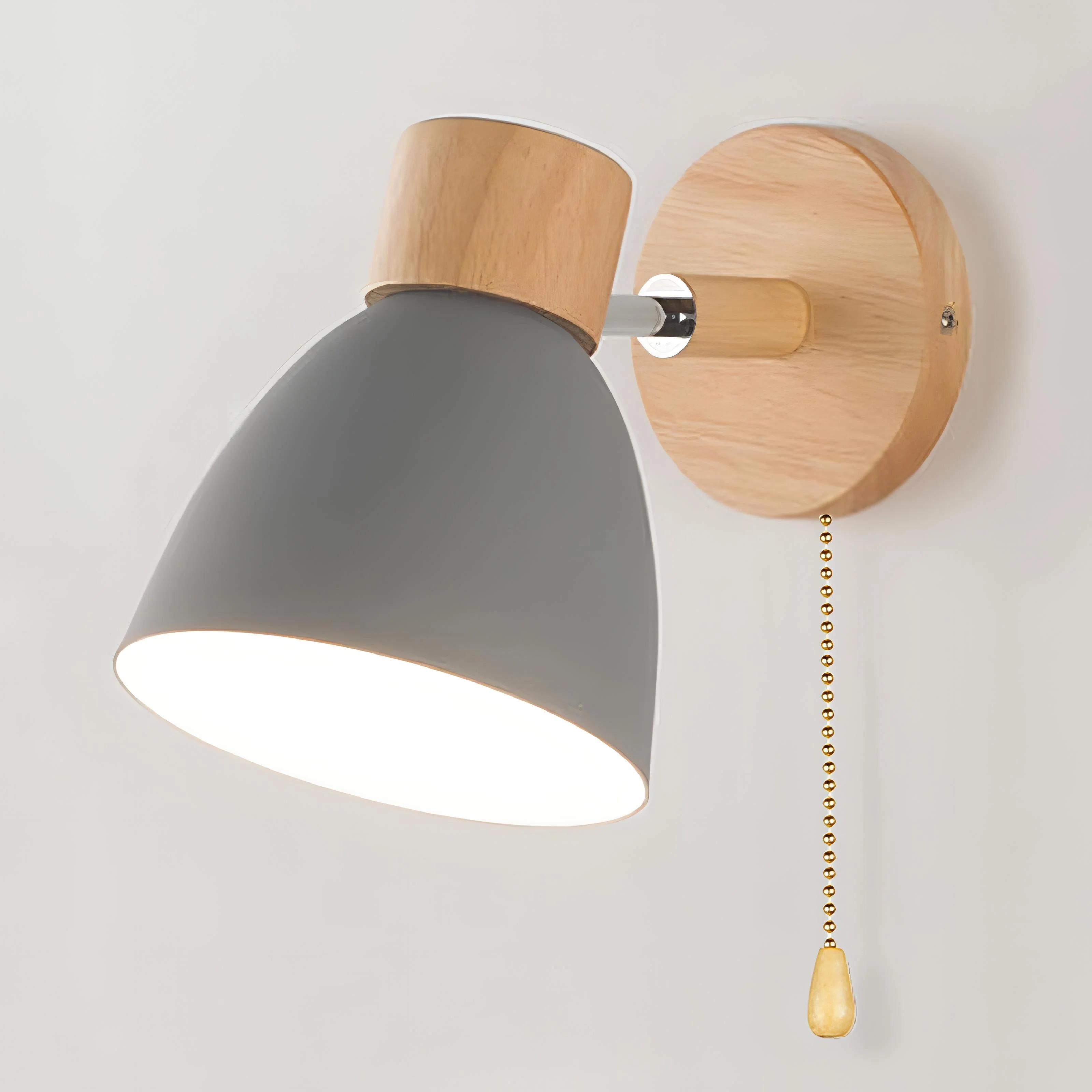 Skandinavische Wandlampe Nordelia aus Holz für gemütliche Räume - Image 3