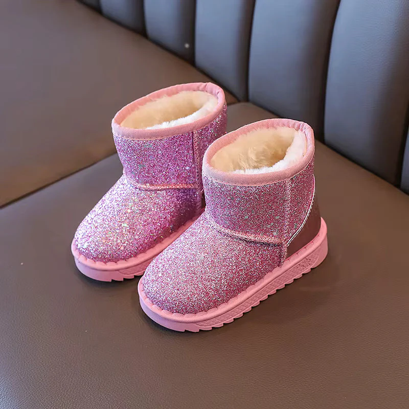 Soreli Kinderstiefel mit Glitzerdetails – Knöchelhoch für Herbst und Winter - Image 8
