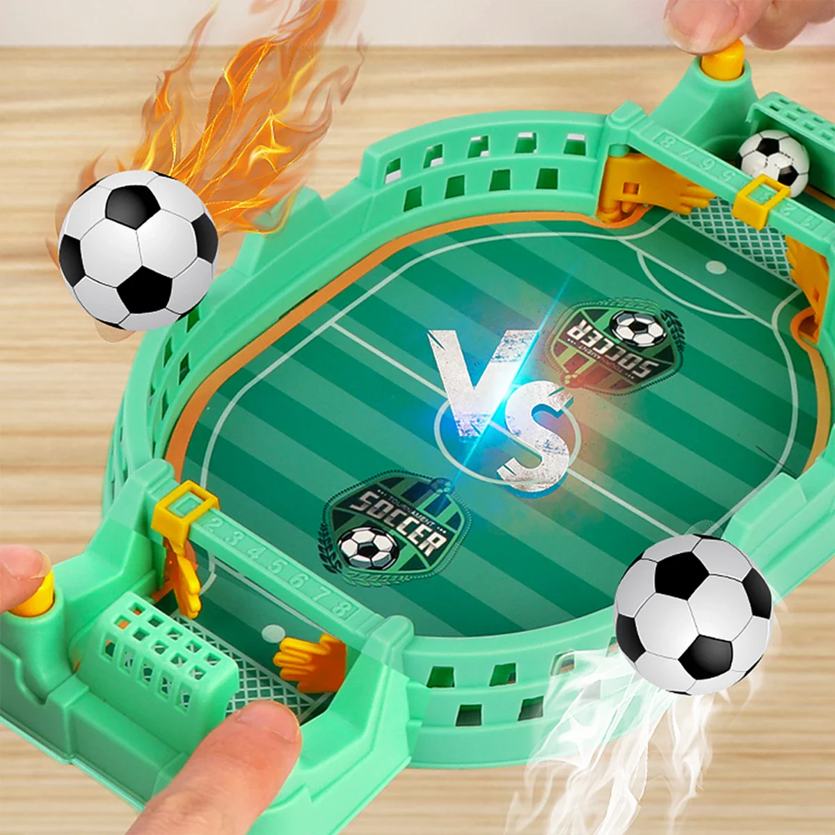 Tablito Mini-Fußballspiel – Kompaktes Tischspiel für zwei Spieler - Image 3