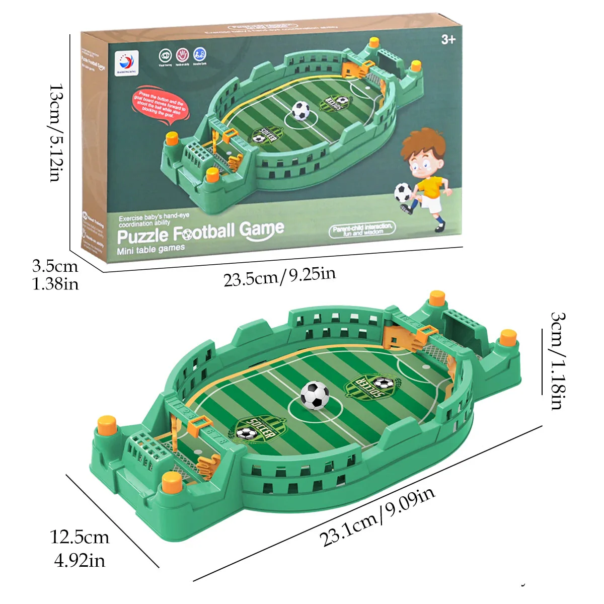 Tablito Mini-Fußballspiel – Kompaktes Tischspiel für zwei Spieler - Image 6