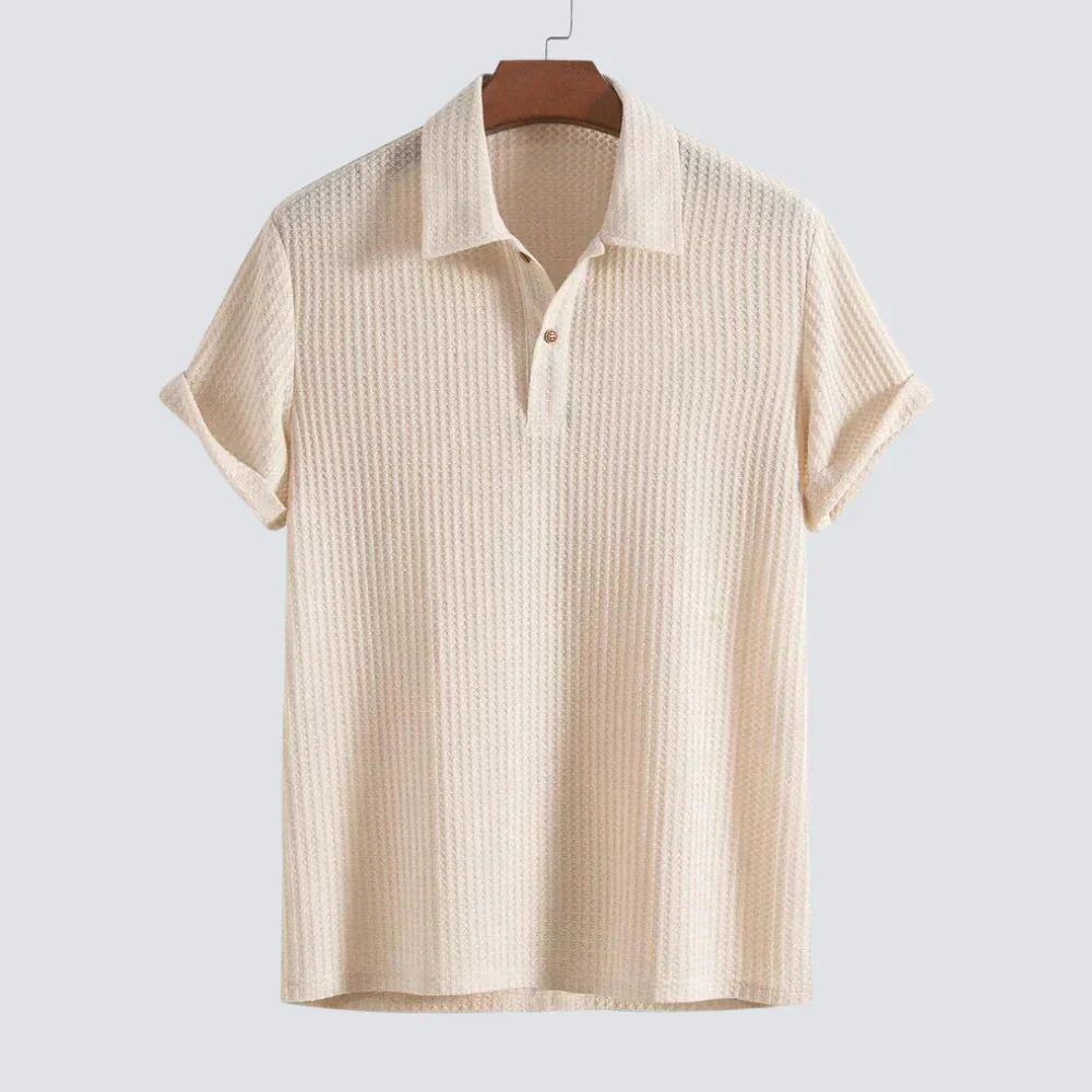 Tervano Herren Poloshirt mit Kurzarm und klassischem Kragen