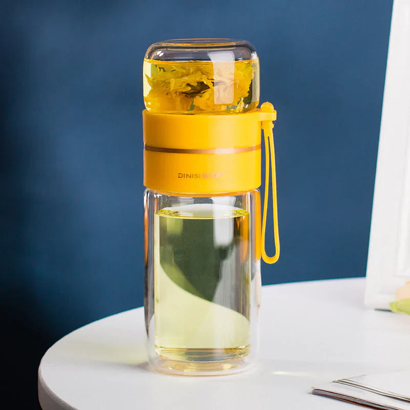 ThermoTea Glasflasche mit Edelstahl-Infuser - Image 10