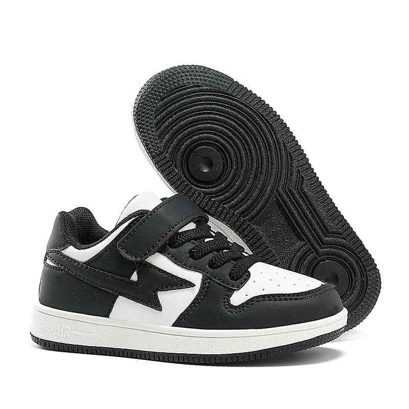 Torvian Kinder Sneaker mit Klettverschluss und rutschfester Sohle - Image 2