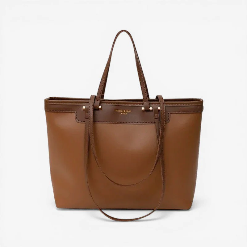 Torvina Schultertasche – Handtasche mit Doppelgriffen und großem Innenfach - Image 2
