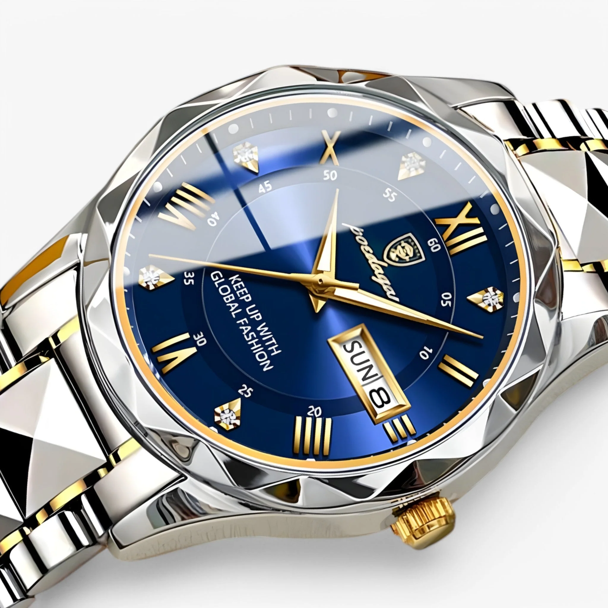 Valerio Herren Armbanduhr mit analoger Anzeige und sportlich-klassischem Design - Image 2