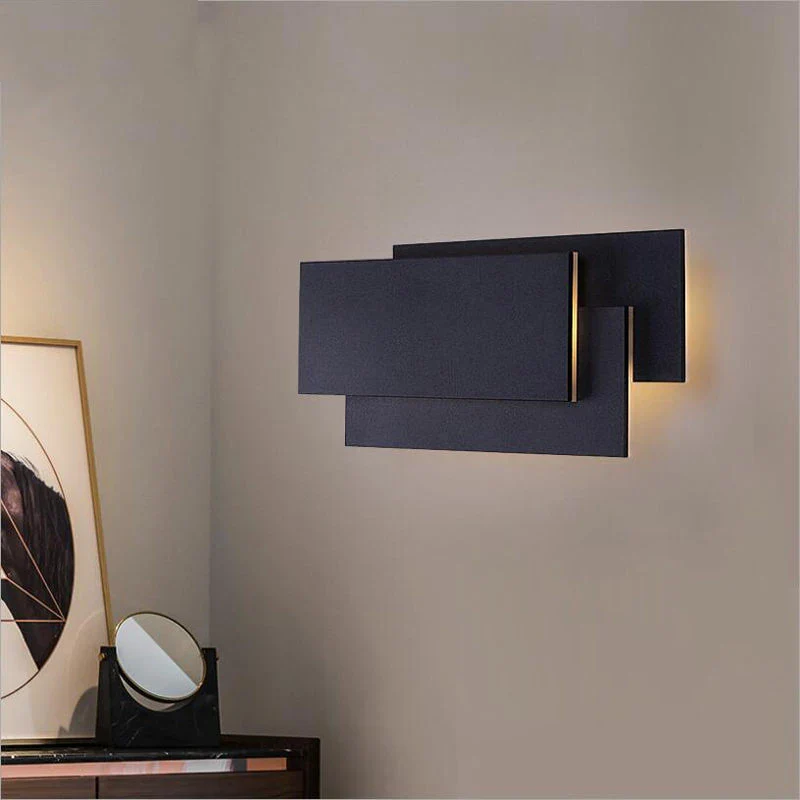 Velmora LED Wandleuchte mit Aluminiumgehäuse und mehrschichtigem Lichtdesign - Image 4