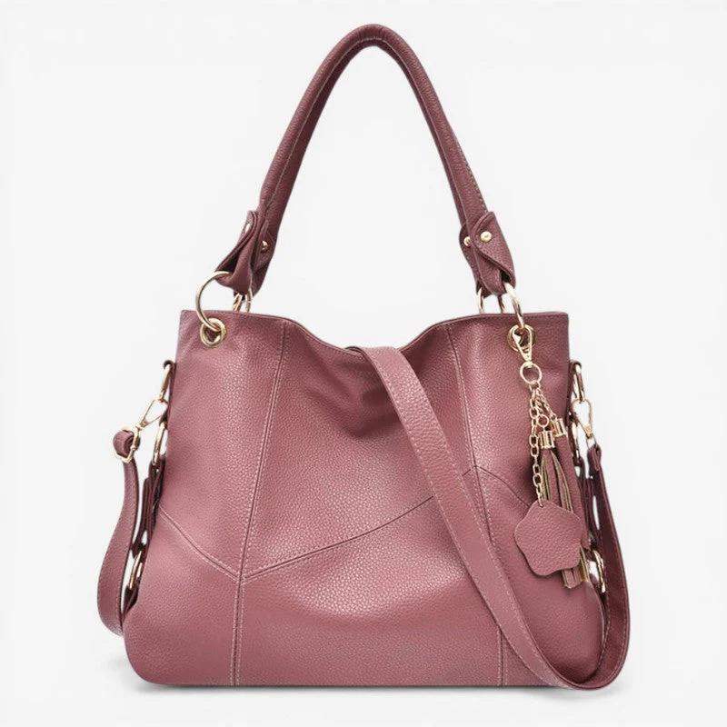 Velmora Schultertasche – Umhängetasche mit verstellbarem Riemen und mehreren Reißverschlussfächern - Image 3